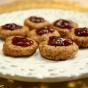 Sweet and lovely jam thumbprint cookies